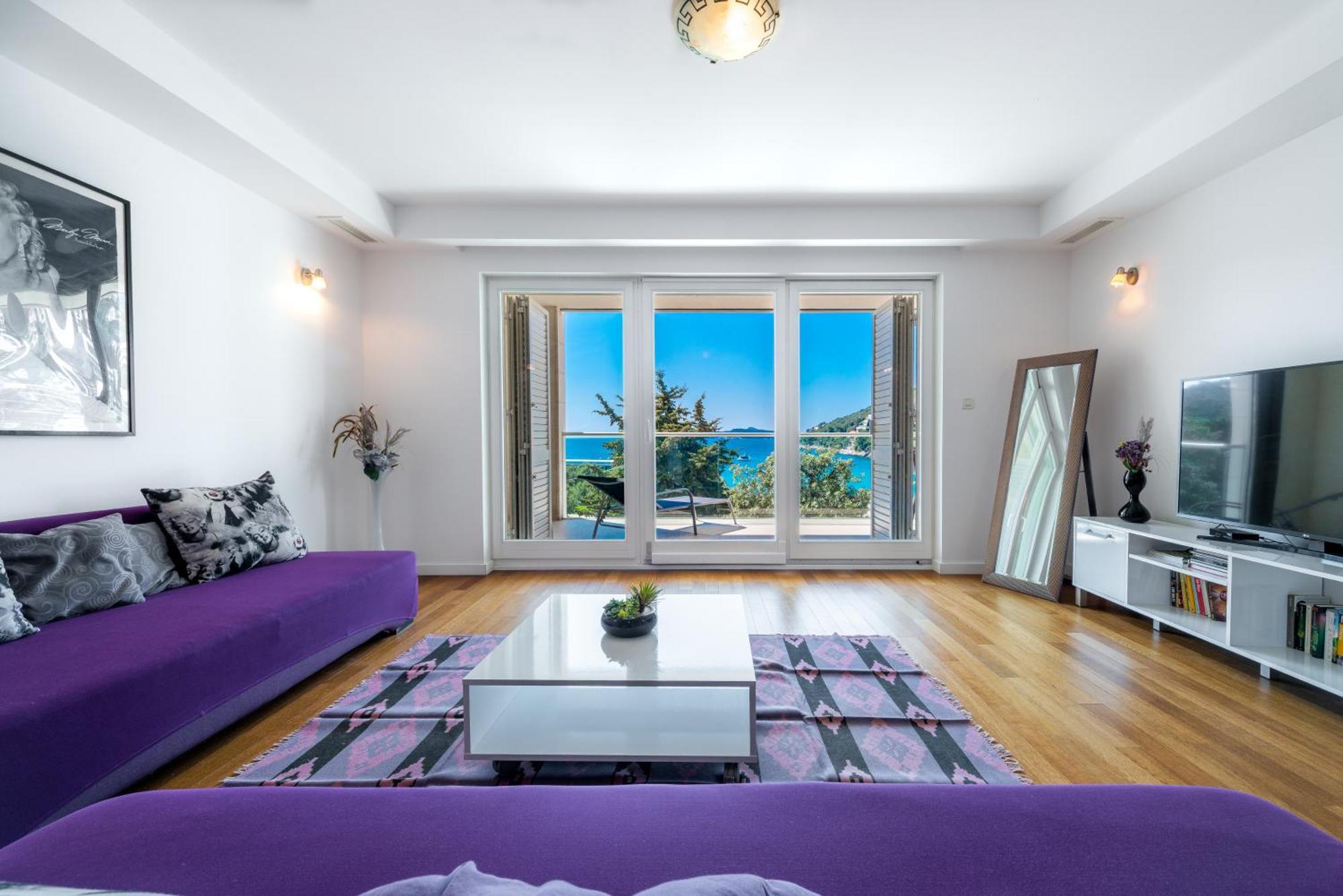 Apartments Dvori Lapad 2 Direct Sea View Dubrovnik Exterior foto